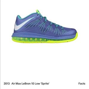 *pre-owned* Nike Air Max Lebron X Low 'Sprite'